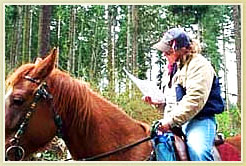 Modalidade Orientação a Cavalo